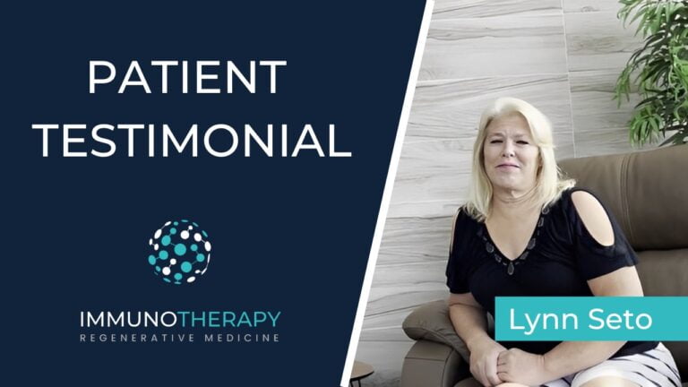 Lynn Seto Testimonial - Immunotherapy Regenerative Medicine